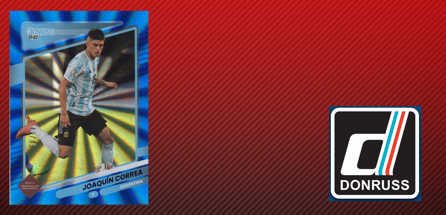 PANINI DONRUSS ROAD TO QATAR 2022 - NUMBERED OPTIC