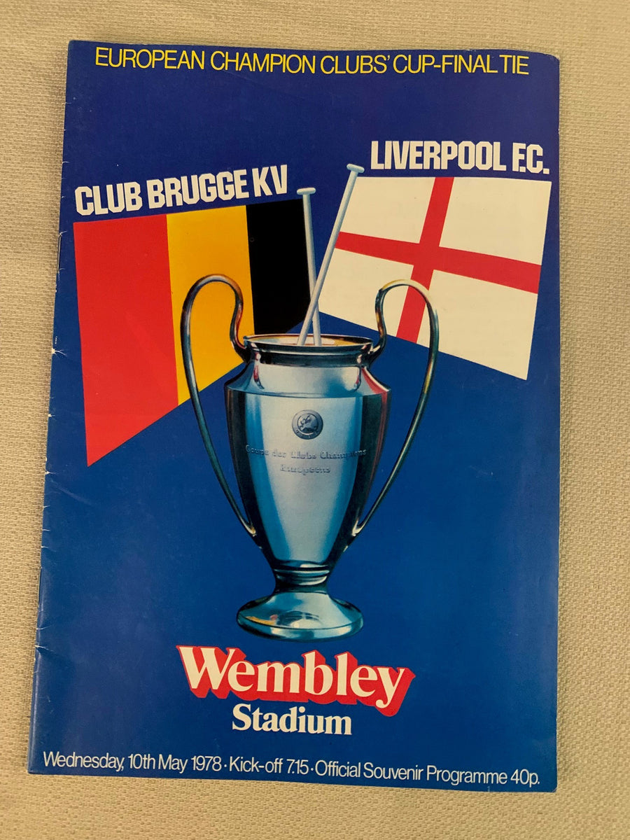 LIVERPOOL - 1978-10.05 - CLUB BRUGGE VS - LIVERPOOL - UEFA-CUP FINAL