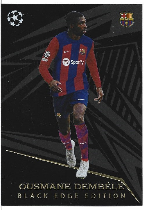 494. OUSMANE DEMBELE - FC BARCELONA - BLACK EDGE EDITION - Sportmemos