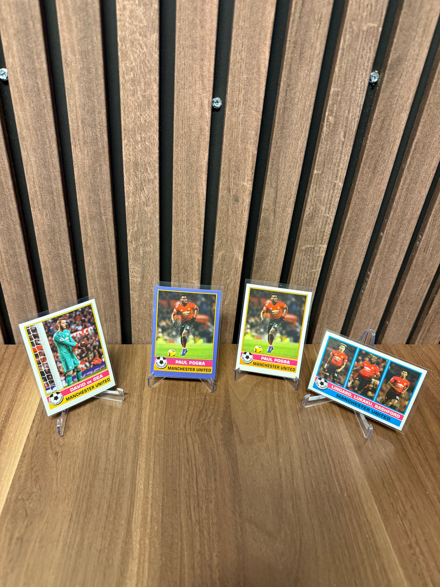 MANCHESTER UNITED - LOT - TOPPS ONDEMAND - 4 KORT