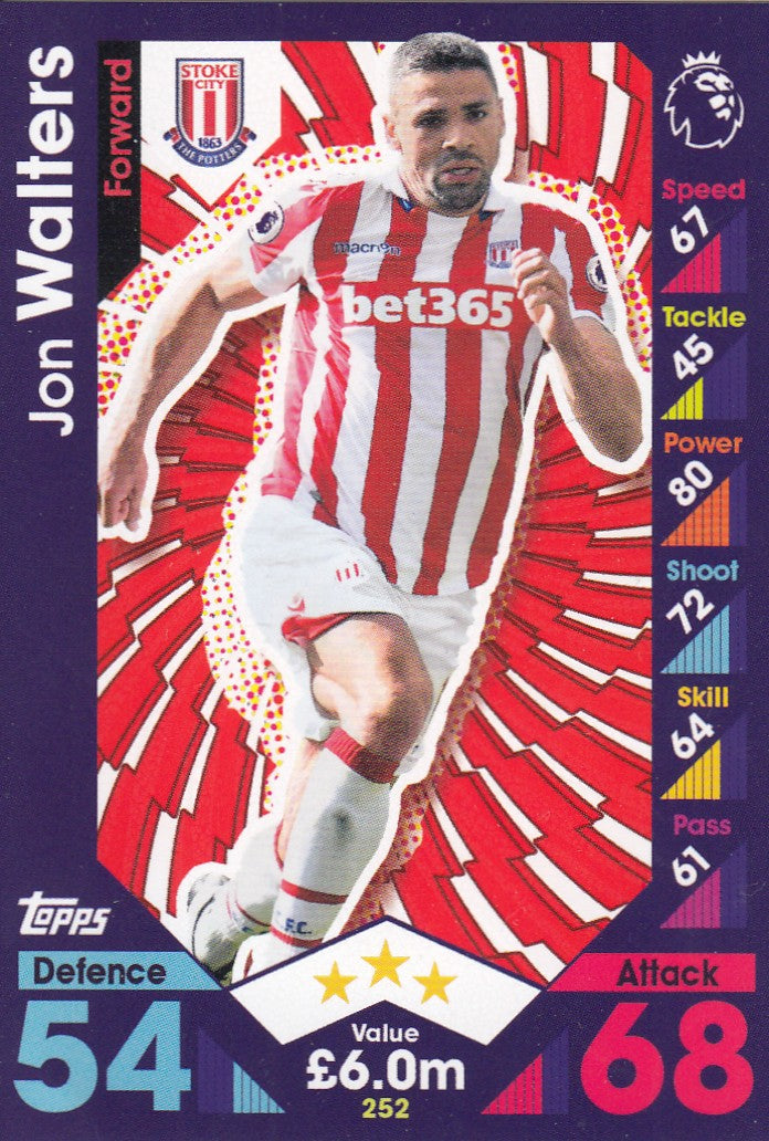 252. JON WALTERS - STOKE CITY