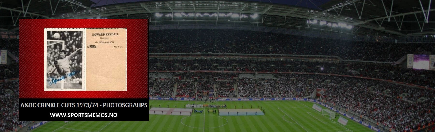 A&BC 1973/74 CRINKLE-CUT PHOTOGRAPHS