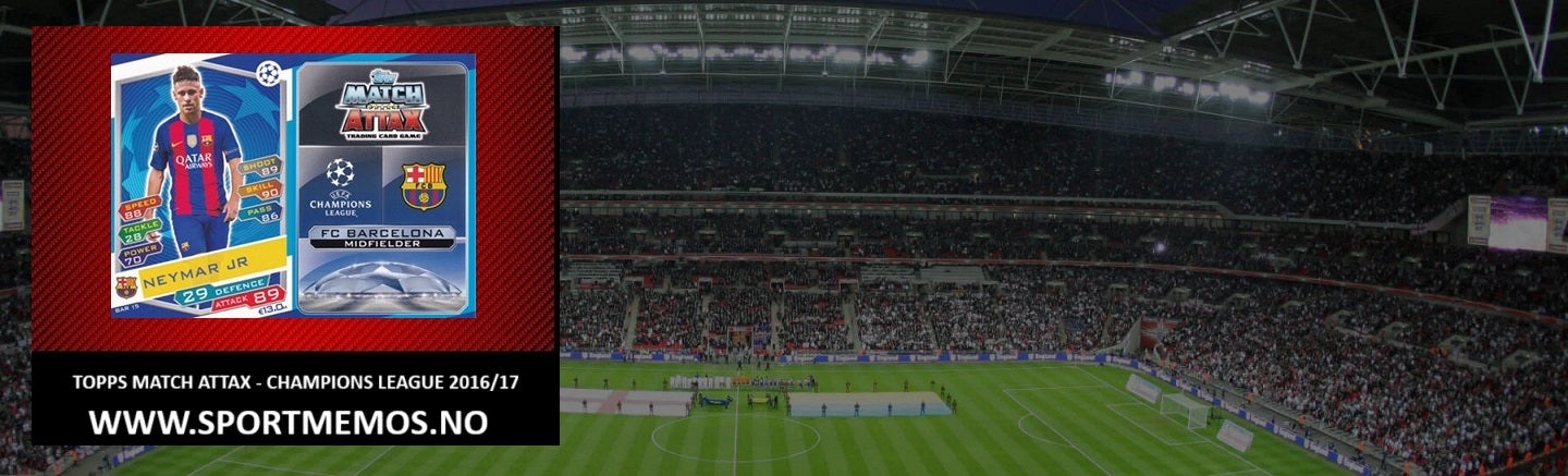 TOPPS MATCH ATTAX CHAMPIONS LEAGUE 2016/17 - BASE CARDS