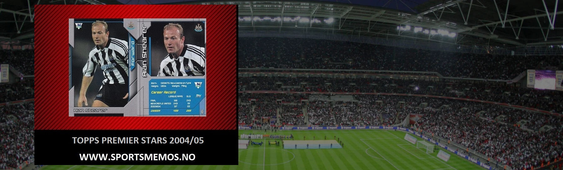 TOPPS PREMIER STARS 2004/05