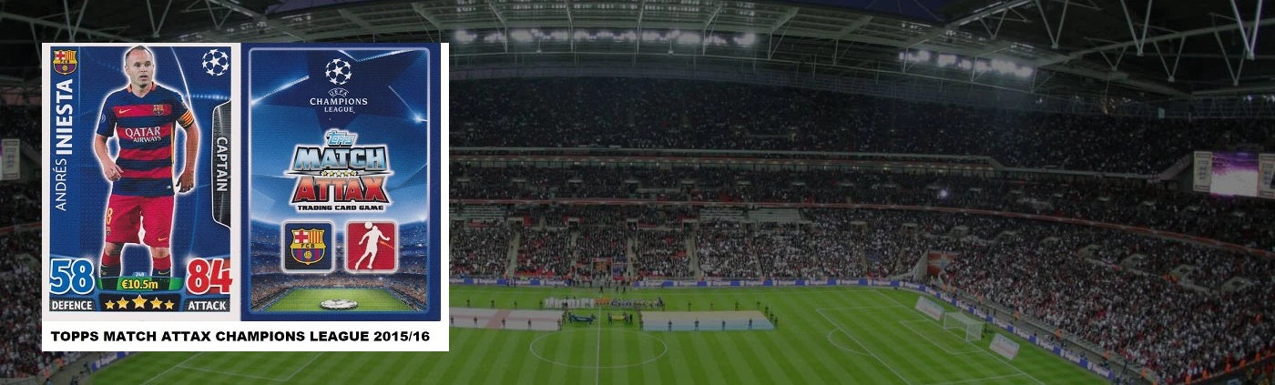 TOPPS MATCH ATTAX CHAMPIONS LEAGUE 2015/16