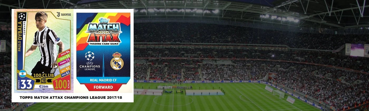 TOPPS MATCH ATTAX CHAMPIONS LEAGUE 2017/18