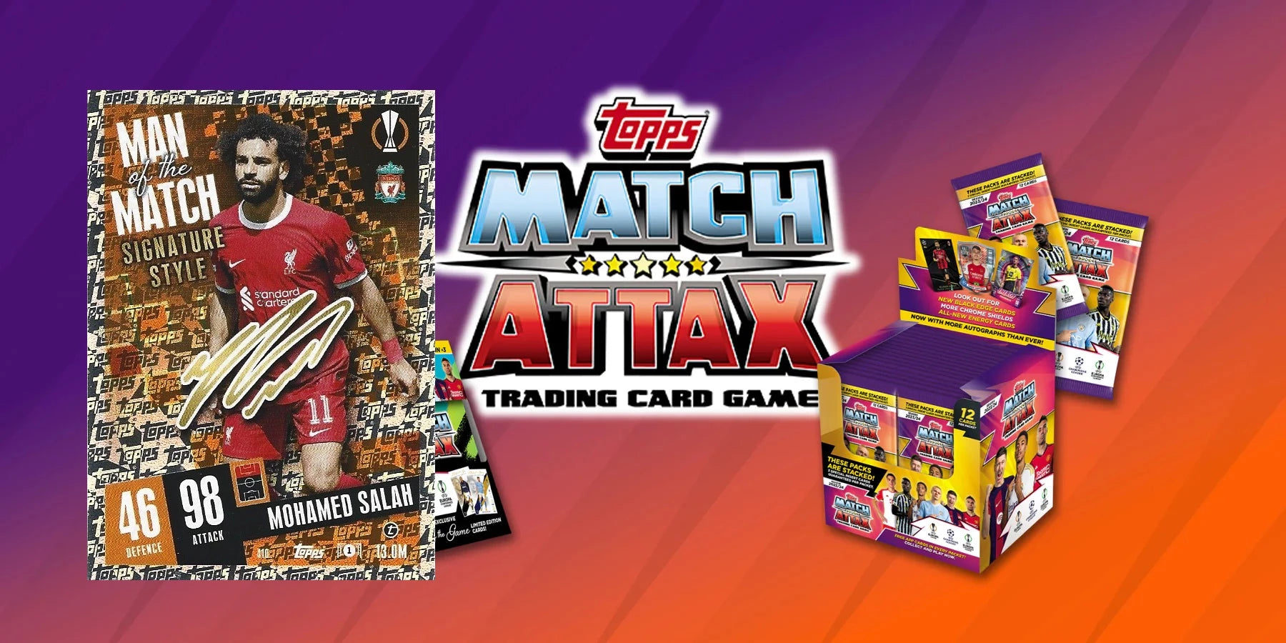 TOPPS MATCH ATTAX 2023/24 - MAN OF THE MATCH SIGNATURE STYLE