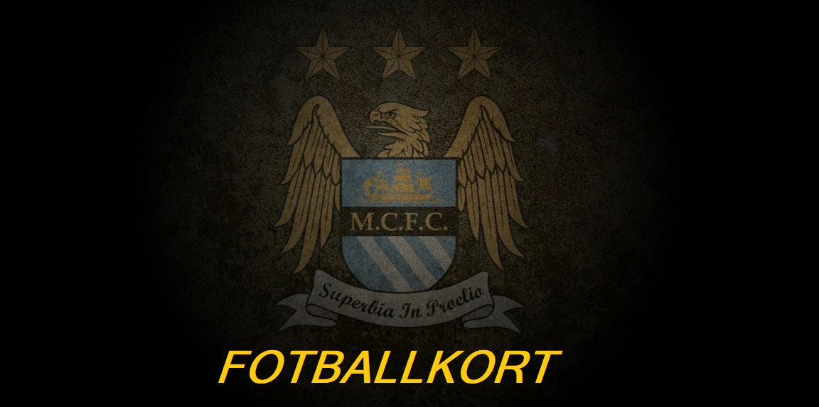 MANCHESTER CITY FOTBALLKORT