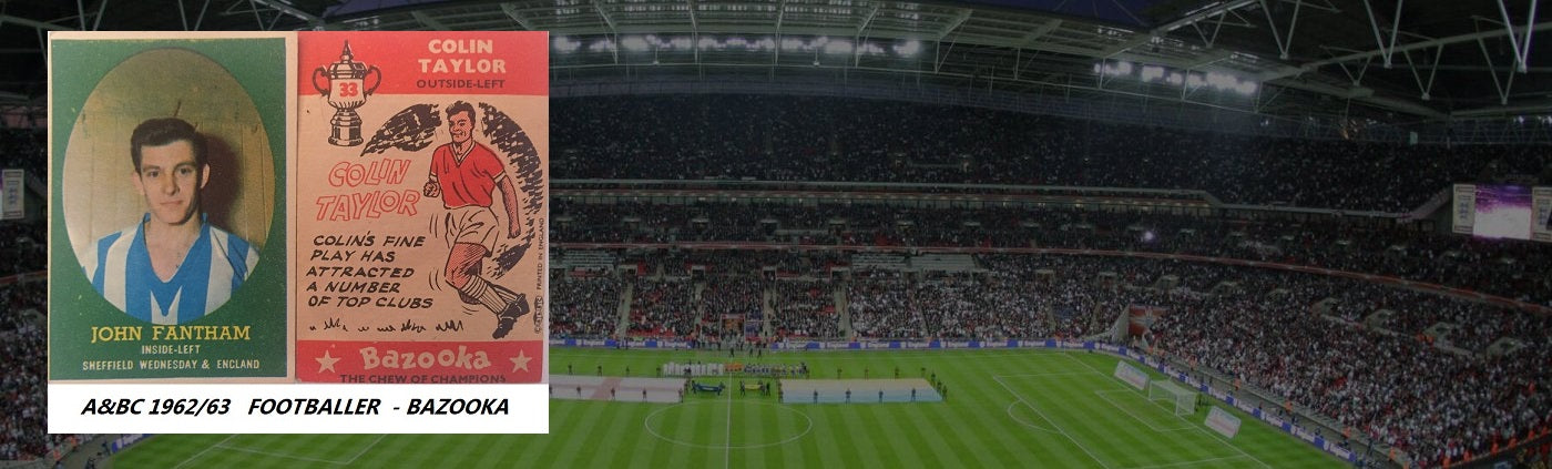 A&BC  1962/63  FOOTBALLER - BAZOOKA