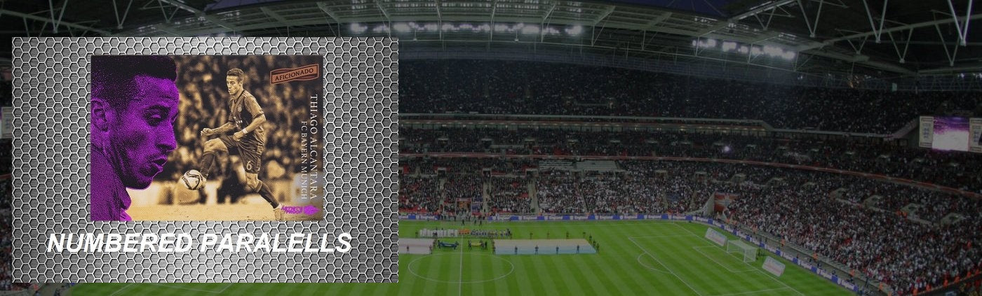 PANINI AFICIONADO SOCCER 2017 - NUMBERED PARALELLS