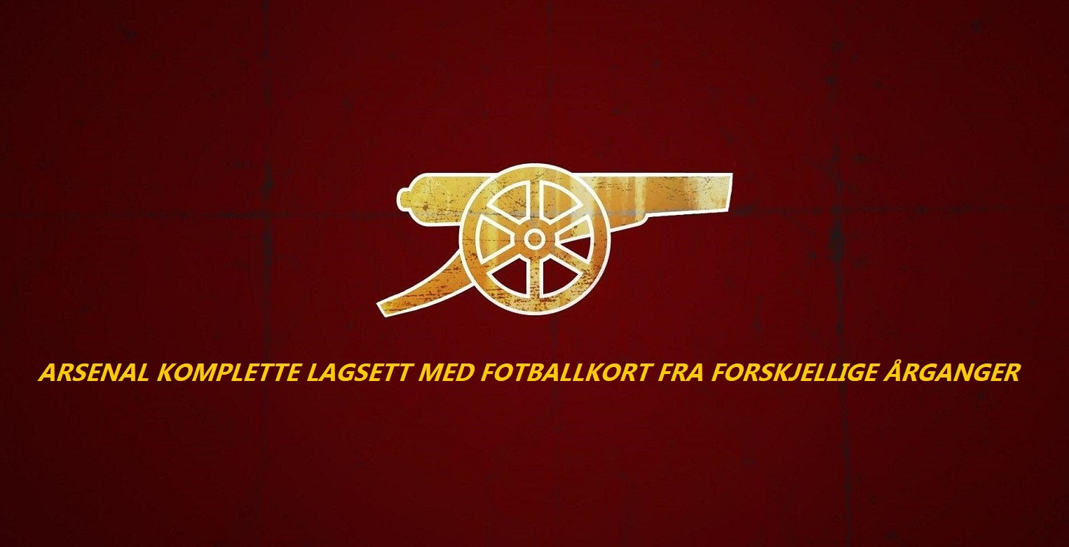 ARSENAL KOMPLETTE LAGSETT