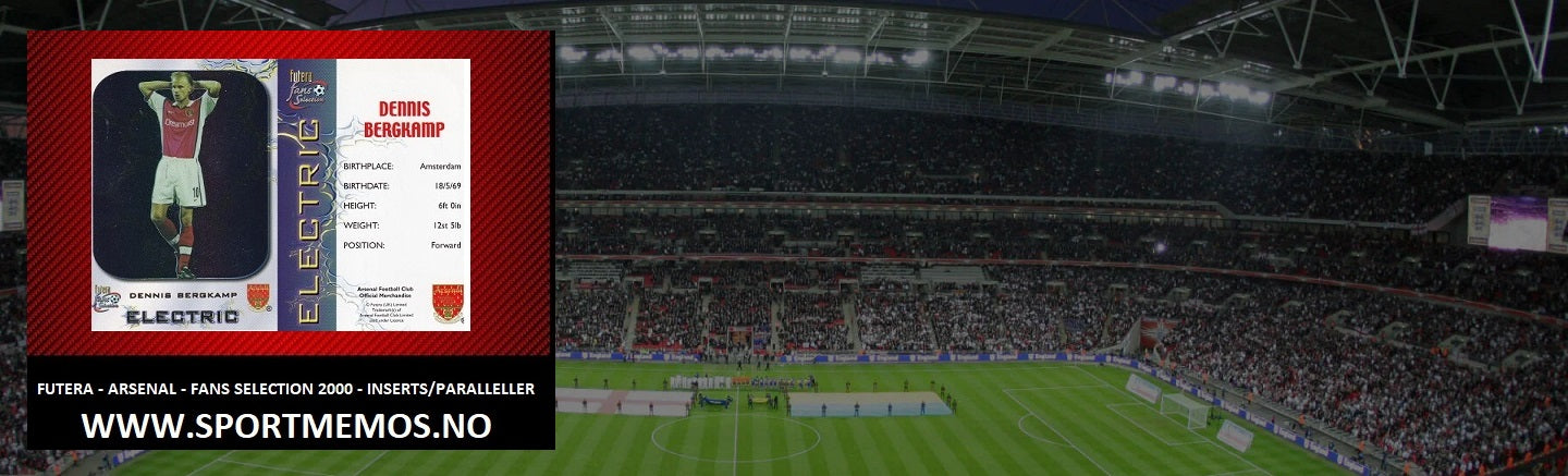 FUTERA - ARSENAL - FANS SELECTION 2000 - INSERTS/PARALLELLER