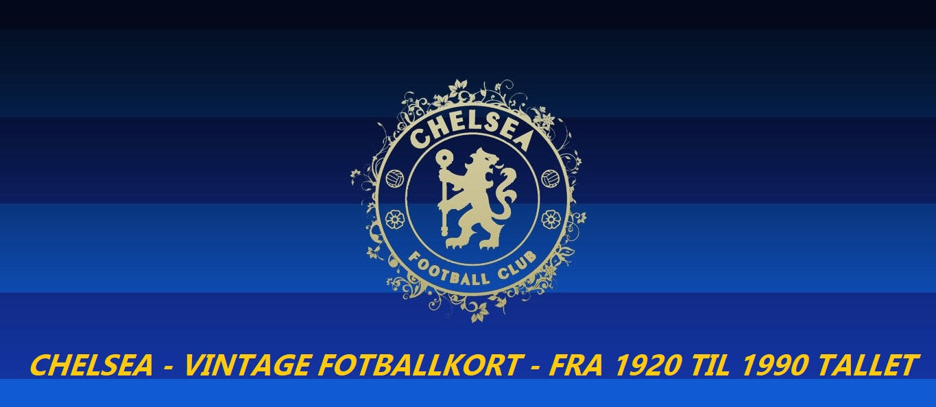 CHELSEA VINTAGE FOTBALLKORT