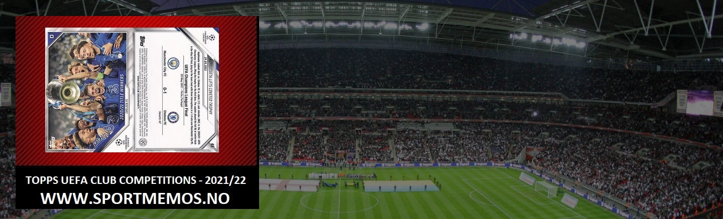 TOPPS UEFA CLUB COMPETITIONS 2021/22