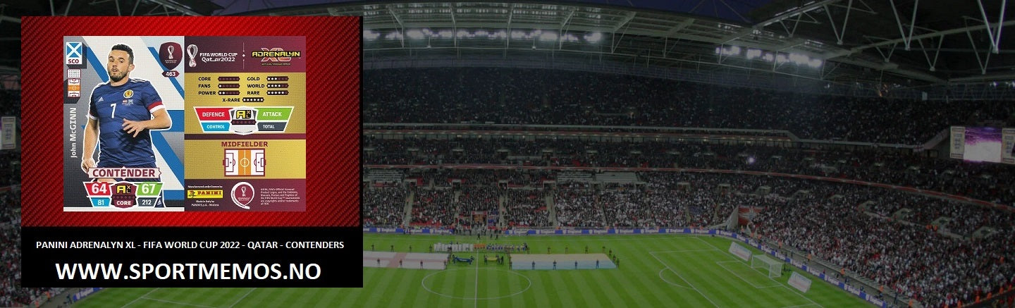 PANINI ADRENALYN XL - FIFA WORLD CUP QATAR 2022 - CONTENDERS