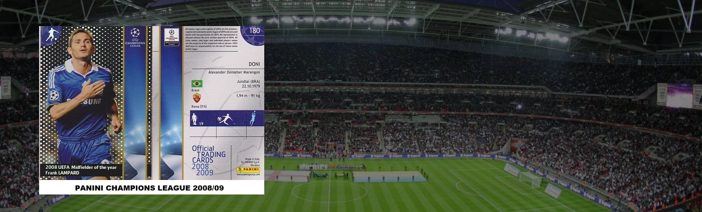 PANINI CHAMPIONS LEAGUE 2008/09