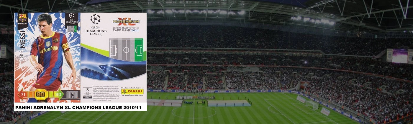 PANINI ADRENALYN XL CHAMPIONS LEAGUE 2010/11