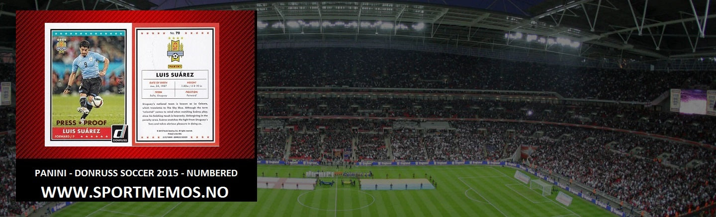 PANINI DONRUSS 2015 - NUMBERED CARDS