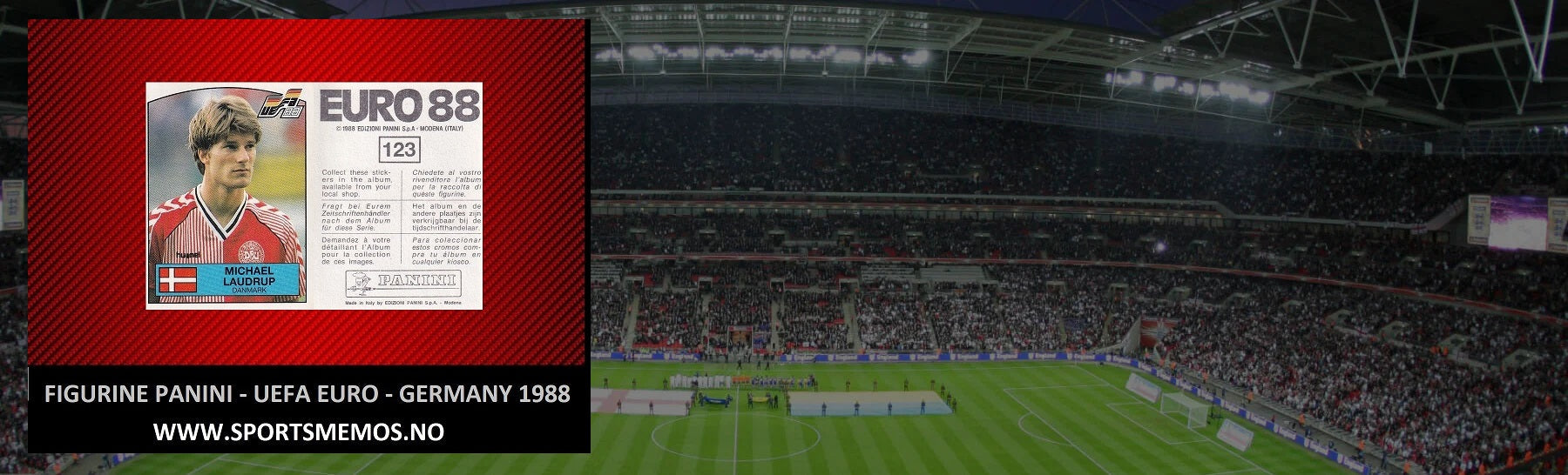 PANINI - GERMANY -  EURO 88