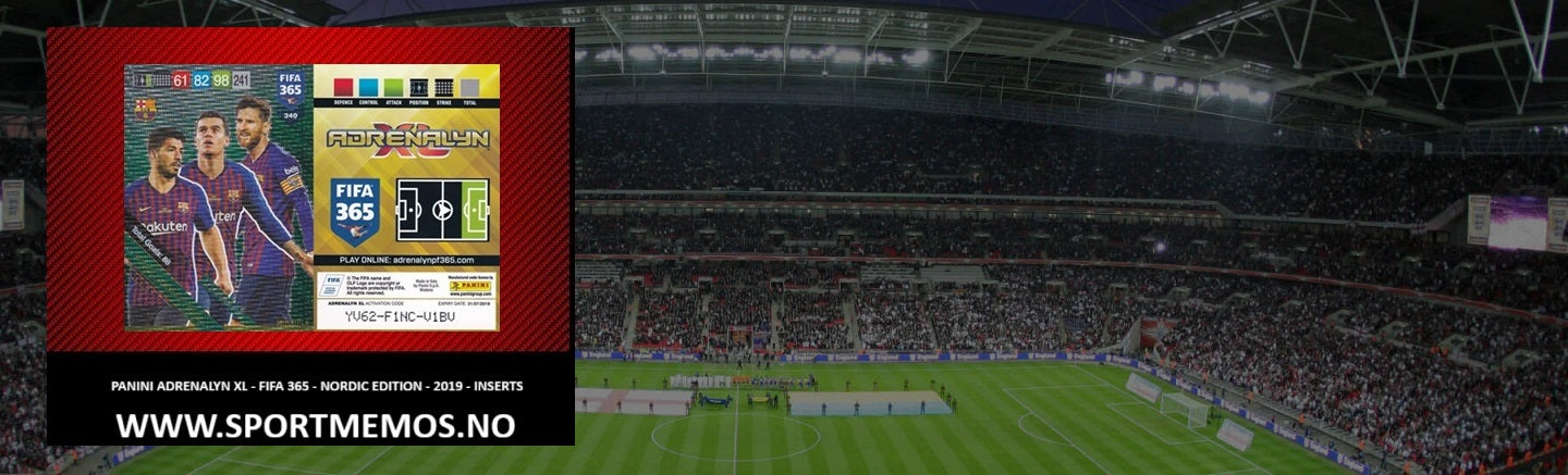 PANINI ADRENALYN XL FIFA 365 - 2019 - NORDIC EDITION - INSERTS