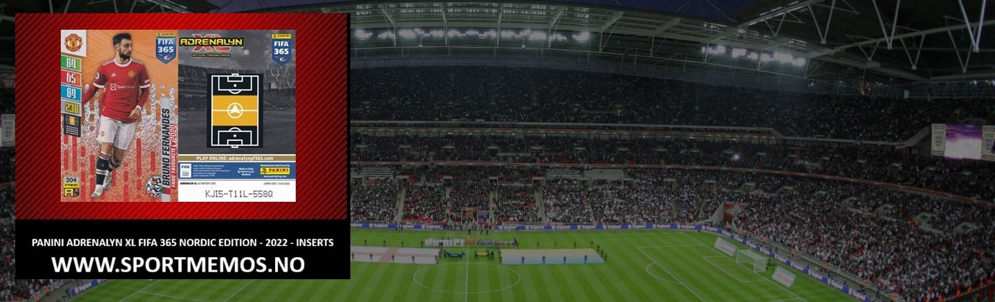 PANINI ADRENALYN XL FIFA 365 NORDIC EDITION 2022 - INSERTS