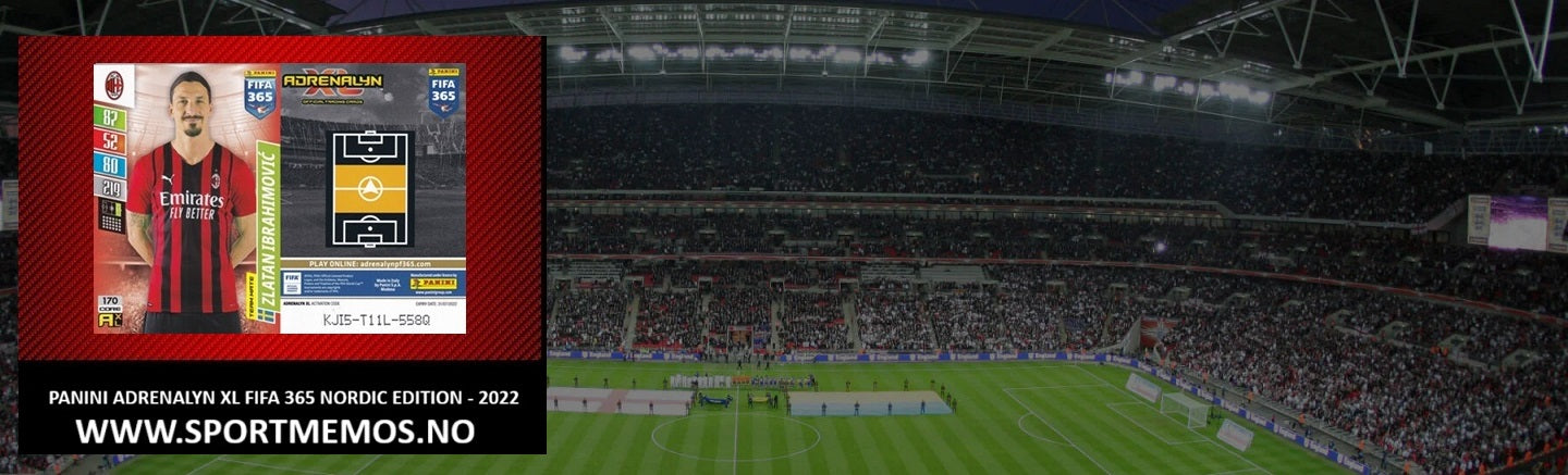 PANINI ADRENALYN XL FIFA 365 NORDIC EDITION 2022