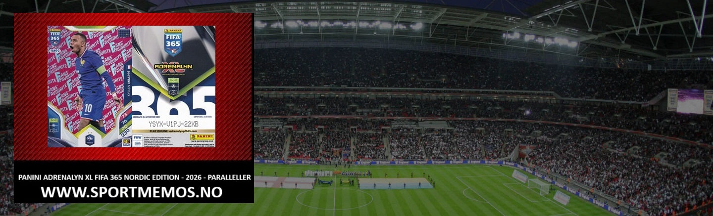 PANINI ADRENALYN XL FIFA 365 NORDIC EDITION 2025/26 - PARALLELLER