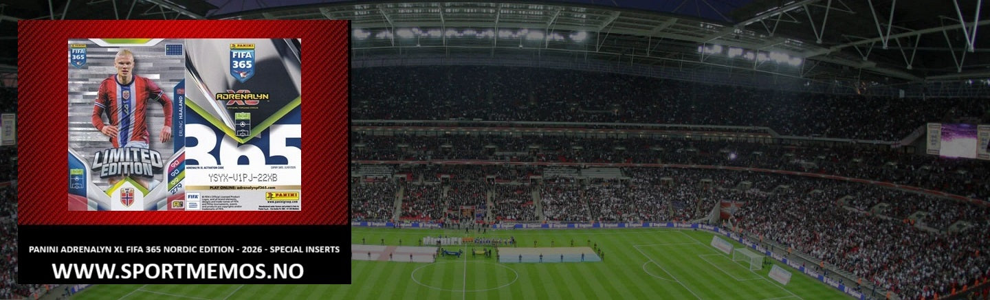 PANINI ADRENALYN XL FIFA 365 NORDIC EDITION 2025/26 - SPECIAL INSERTS