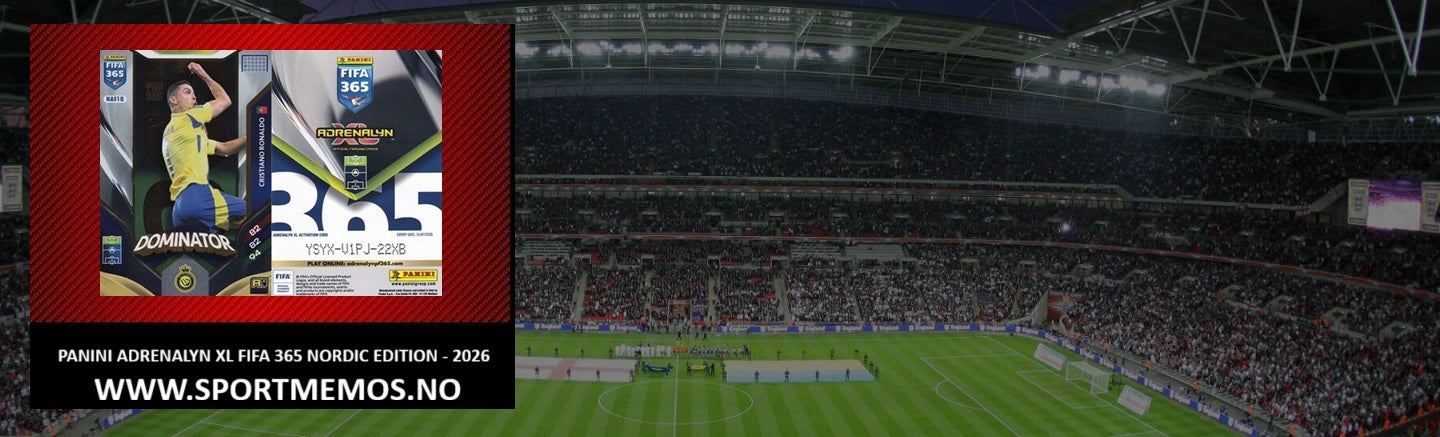 PANINI ADRENALYN XL FIFA 365 NORDIC EDITION 2025/26