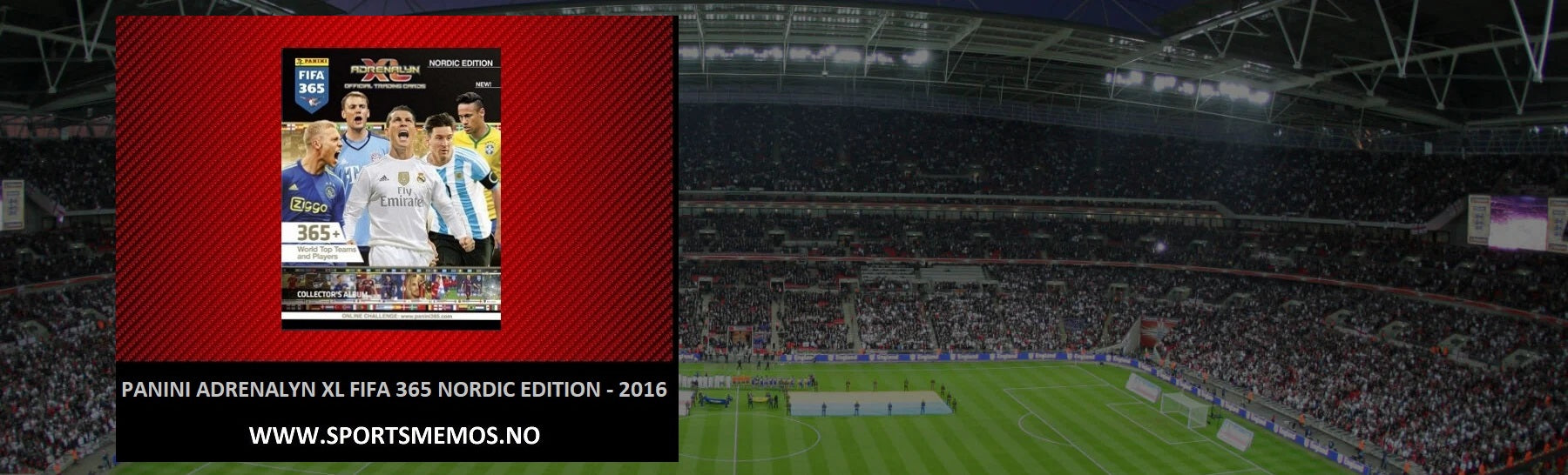 PANINI ADRENALYN XL  FIFA 365 - 2015/16 - NORDIC EDITION