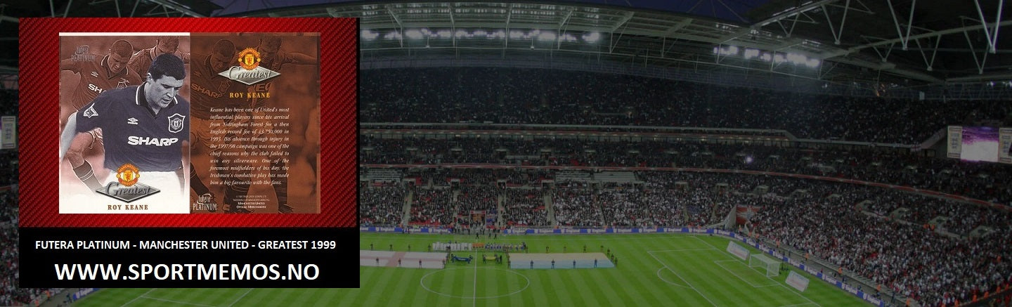 MANCHESTER UNITED - 1999 FUTERA PLATINUM "GREATEST"