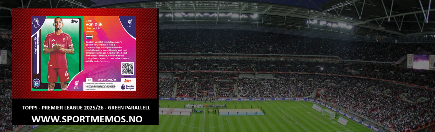 TOPPS PREMIER LEAGUE 2025/26 - GREEN PARALLELL