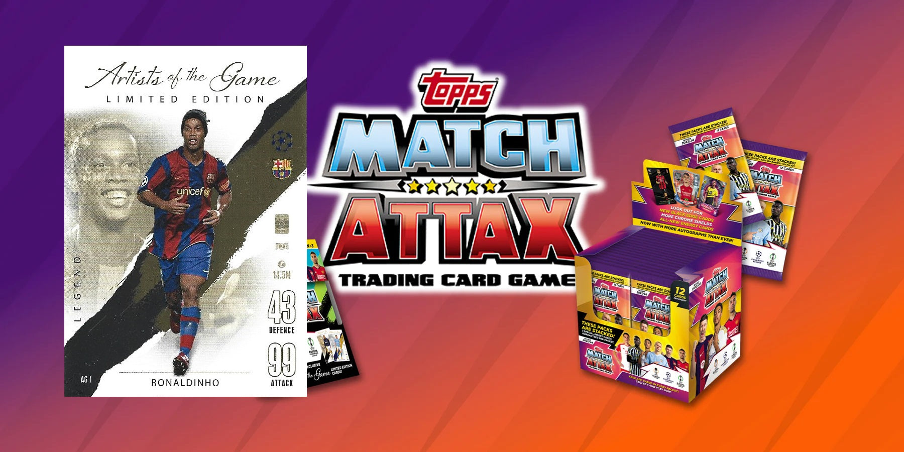 TOPPS MATCH ATTAX 2023/24 - ARTISTS OF THE GAME LIMITED EDITION