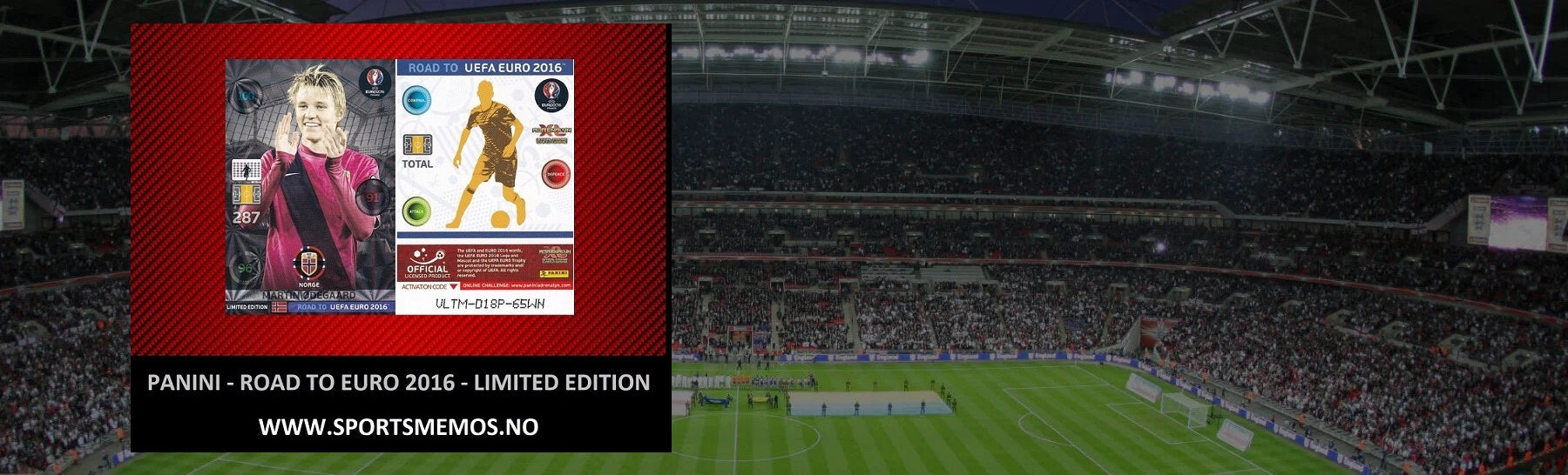 PANINI ADRENALYN XL ROAD TO UEFA EURO FRANCE 2016 - LIMITED EDITION