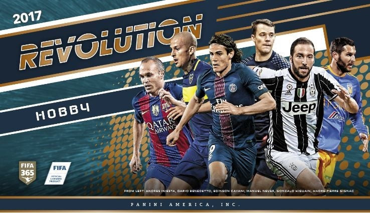PANINI REVOLUTION SOCCER 2017 - BASECARDS