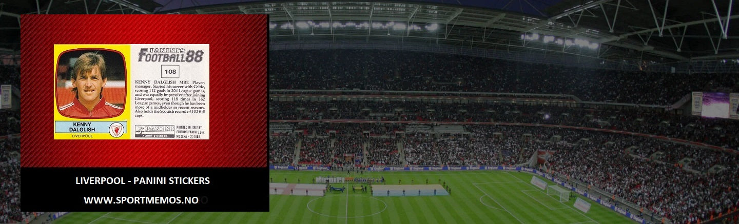 LIVERPOOL - PANINI STICKERS