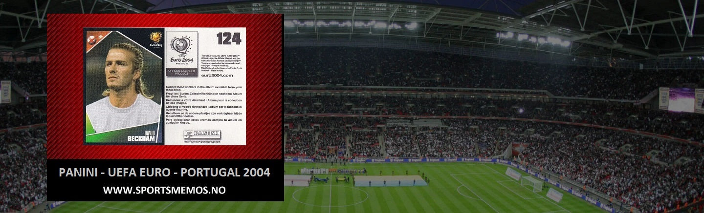 PANINI EURO 2004 PORTUGAL STICKERS