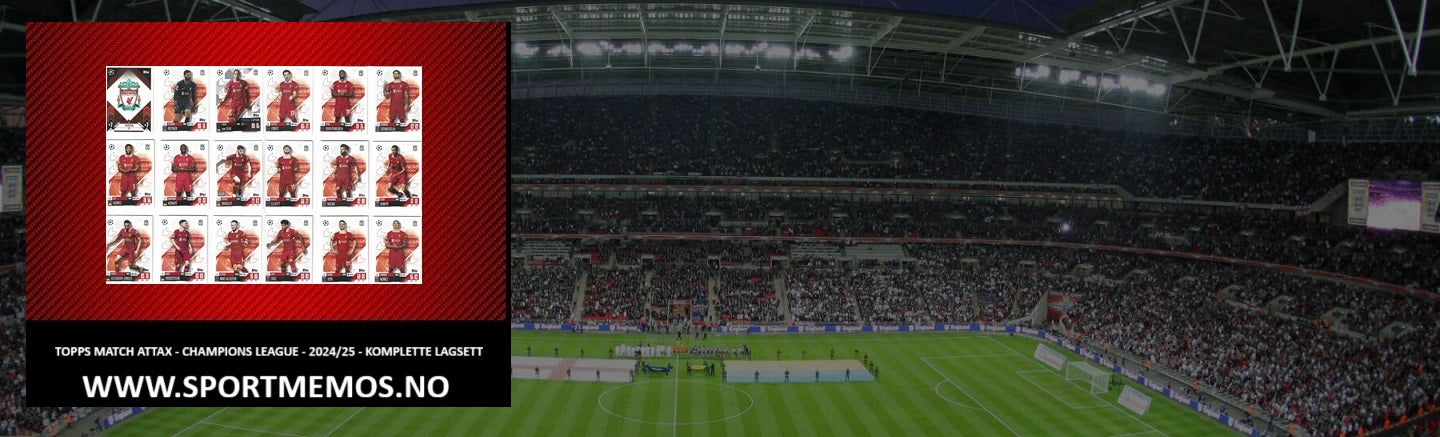 TOPPS MATCH ATTAX 2024/25 - KOMPLETTE LAGSETT