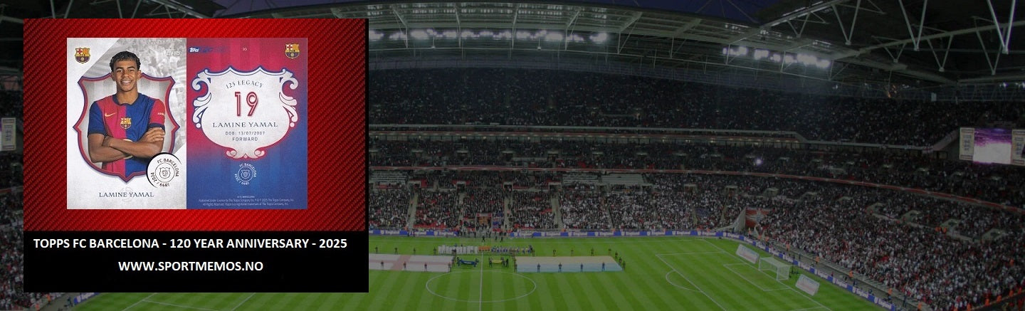 TOPPS FC BARCELONA 120 YEAR ANNIVERSARY - 2025