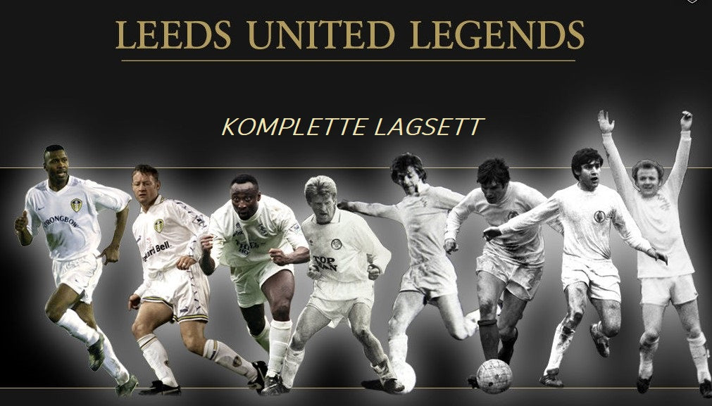 LEEDS UNITED KOMPLETTE LAGSETT