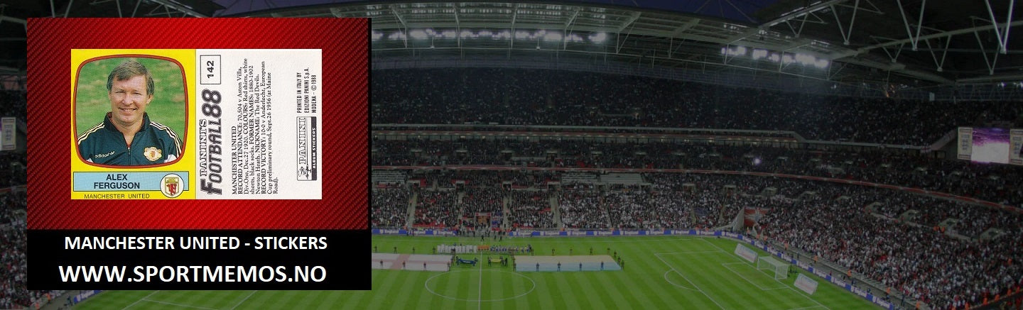 MANCHESTER UNITED - STICKERS