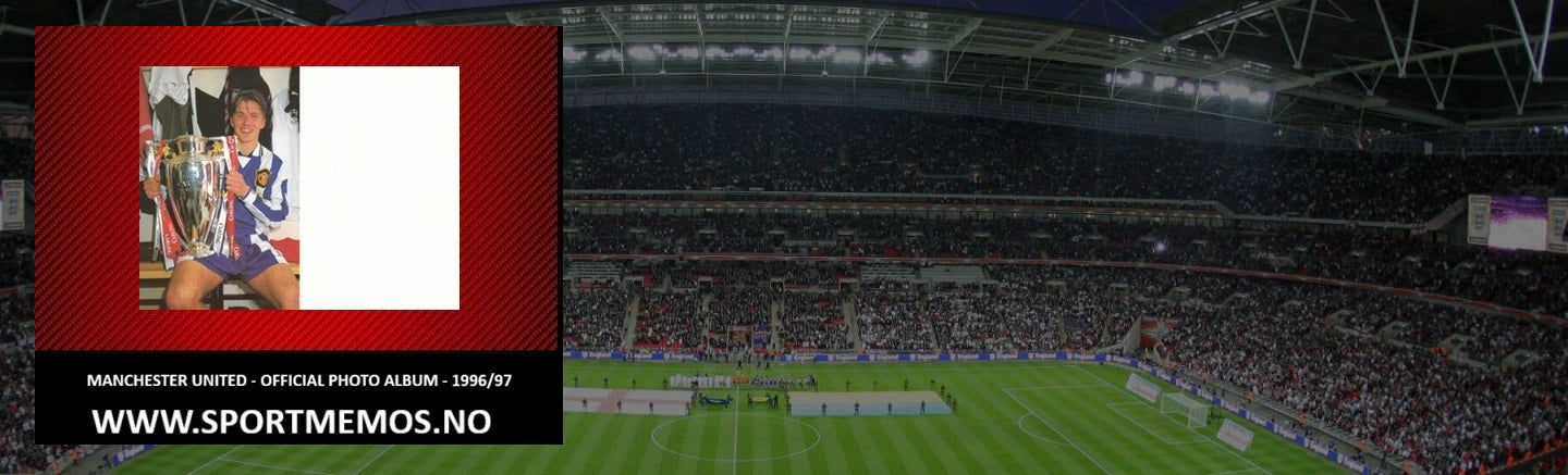 MANCHESTER UNITED - OFFICIAL PHOTO ALBUM - 1996/97