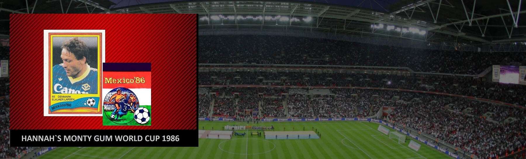 MONTY GUM WORLD CUP MEXICO 1986