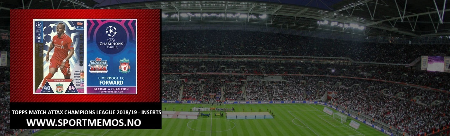 TOPPS MATCH ATTAX CHAMPIONS LEAGUE 2018/19 - INSERTS