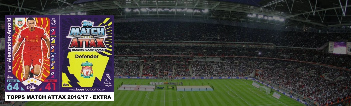 TOPPS MATCH ATTAX 2016/17 - EXTRA
