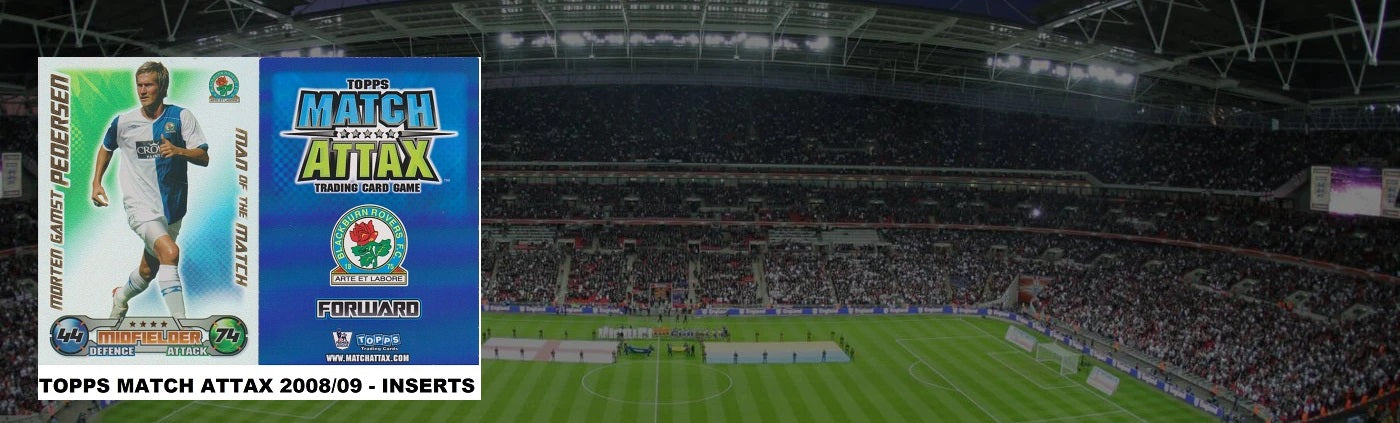 TOPPS MATCH ATTAX 2008/09 - INSERTS