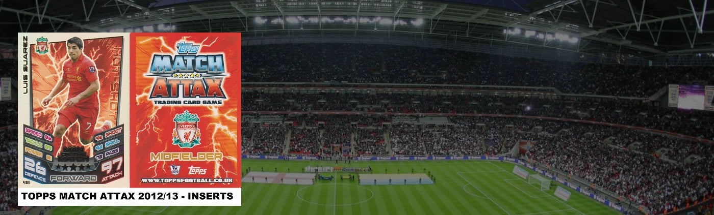 TOPPS MATCH ATTAX 2012/13 - INSERTS