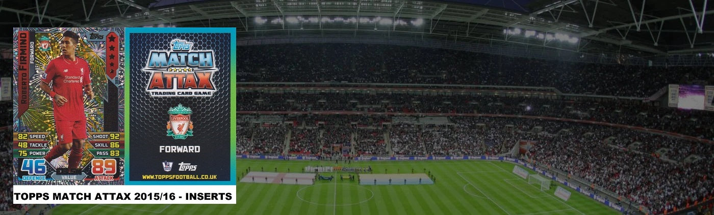 TOPPS MATCH ATTAX 2015/16 - INSERTS