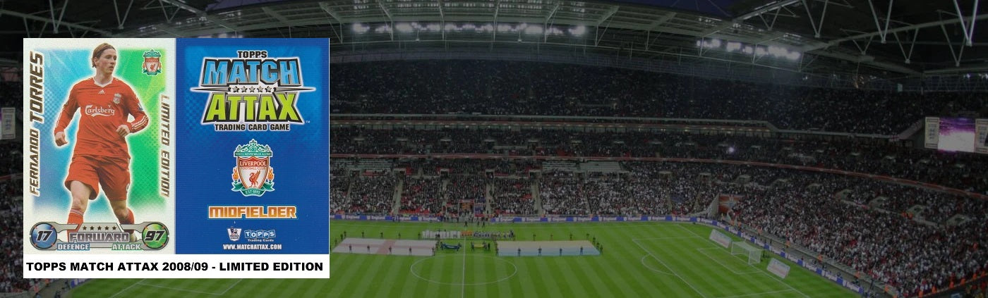 TOPPS MATCH ATTAX 2008/09 - LIMITED EDITION