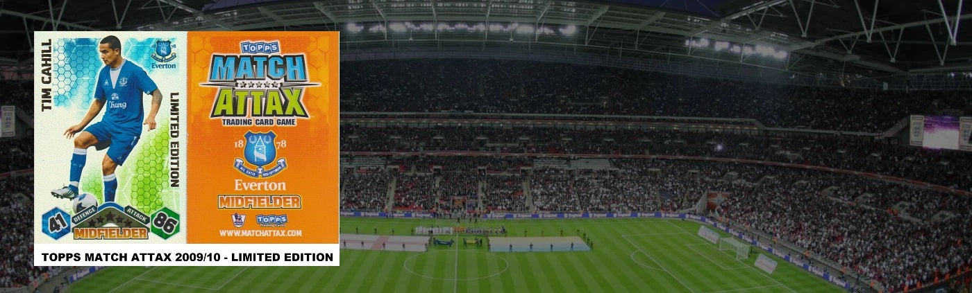 TOPPS MATCH ATTAX 2009/10 - LIMITED EDITION